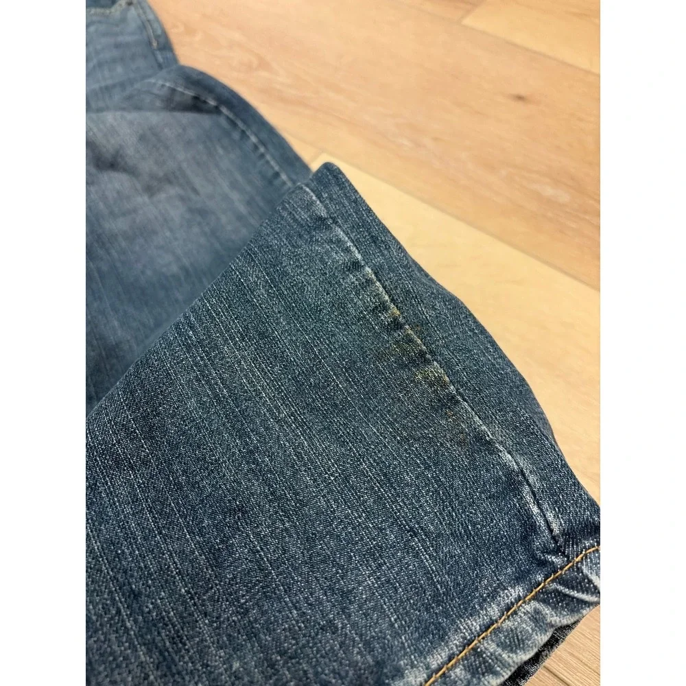 Levis 550 Relaxed Fit Tapered Leg Jeans Mens‎ 48x30 Blue Denim Medium Wash read
